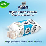 Solo Silen White Soap Scented Surface Wipes 100 Count