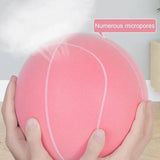 Silent Basketball Moderate Elasticity Anti-deformation Long Lasting Comfortable Touch Anti-Skid Parent-child Interaction Polyure