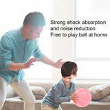 Silent Basketball Moderate Elasticity Anti-deformation Long Lasting Comfortable Touch Anti-Skid Parent-child Interaction Polyure