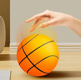 Silent Basketball Moderate Elasticity Anti-deformation Long Lasting Comfortable Touch Anti-Skid Parent-child Interaction Polyure