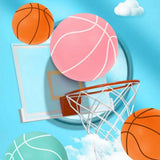 Silent Basketball Moderate Elasticity Anti-deformation Long Lasting Comfortable Touch Anti-Skid Parent-child Interaction Polyure