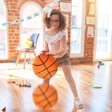Silent Basketball Moderate Elasticity Anti-deformation Long Lasting Comfortable Touch Anti-Skid Parent-child Interaction Polyure