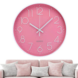 Silent Quartz Decorative Battery Powered Wall Clock