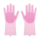 Silicone Scrubber Bristly Gloves