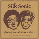 Silk Sonic (Bruno Mars + Anderson .Paak) - Evening With Silk Sonic (Limited Edition, Brown & White Splatter Colored Vinyl) [Import] [Vinyl]