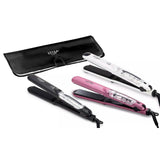 Silk Steam 1.25" Ceramic Steamer Flat Iron with Protective Heat Station Mat