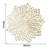 Silver and Gold Decorative Placemats