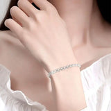 Silver Ultra Sparkle Glitter Bracelet