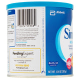 Similac Advance Infant Formula with Iron, Baby Formula, Powder, 12.4 oz Can