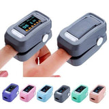 Simple Finger Pulse Oximeter Blood Pressure Monitor Heart Rate Portable