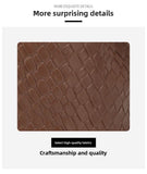 Simple niche woven pattern handbag bucket bag women's bag tide 2025 new senior sense shoulder bag crossbody bag