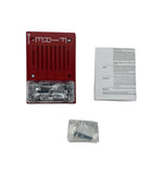 Simplex 4903-9254 A/V 24Vdc 110Cd Red Horn Strobe