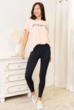 Simply Love MAMA Heart Graphic T-Shirt for Women's Size Small-2XL Excellent design