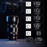 SIRUI 24mm Anamorphic Lens F2.8 1.33X APS-C Camera Lens (X Mount)  (Refurbished)