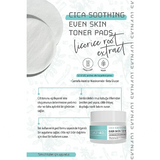 Skin401 Cica Soothing Even Skin Toner Pads 100 Pcs