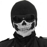 Skull Face Bandana Mask and Neck Gaiter