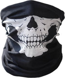 Skull Face Bandana Mask and Neck Gaiter