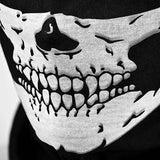 Skull Face Bandana Mask and Neck Gaiter