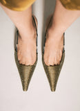 Saint Laurent Women Crystal-Embellished Pumps