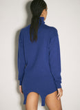 Saint Laurent Women Turtleneck Garter Sweater