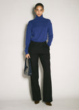 Saint Laurent Women Turtleneck Garter Sweater