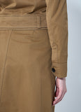Saint Laurent Women Cotton Serge Crop Jacket