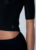 Saint Laurent Women Cassandre Knit Top