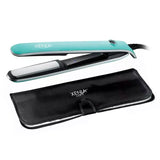 Sleek 1" Professional Ceramic Flat Iron with Protective Heat Station Mat