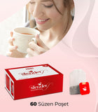 HHS Slender Herbal Tea 60 Tea Bags | Refreshing Daily Herbal Blend | Rosemary, Mate & Green Tea