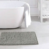 Slip-Resistant Shag Anna Chenille Soft Absorbent Bath Mat Bathroom Rug 17" x 24"