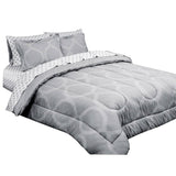 Sloane Street Ogee Bed in a Bag with Solid Reverse Comforter