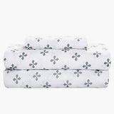Sloane Street Ogee Bed in a Bag with Solid Reverse Comforter