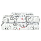 Sloane Street Paris Rose Eiffel Tower Reversible Bed in a Bag