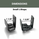 U Channel Wall Mounted Barn Door Guide