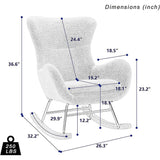 Small Rocking Accent Chair
