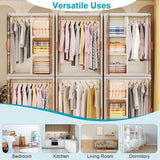 Small Wardrobe Closet with Magnetic Design