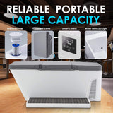 CSC Smart 1-Piece Freestanding Full-Body All-In-One Cold Plunge Tub With Built-In Water Chiller (SAK56280)