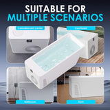 CSC Smart 1-Piece Freestanding Full-Body All-In-One Cold Plunge Tub With Built-In Water Chiller (SAK56280)
