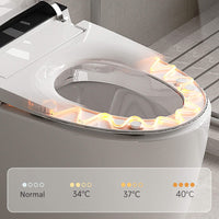 Smart Auto Dual Flush Tankless Toilet With Heated Bidet, Auto Open And Close (SAK37415)