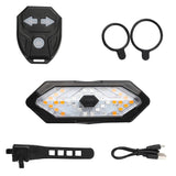 Smart Bike Tail Light USB Rechargeable LED Bicycle Rear Light