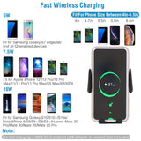 Smart Car Wireless Charger Auto Sensing Phone Holder 10W Qi Fast Charging Air Vent