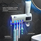 Smart Wall-Mounted Toothbrush UV Sterilizer