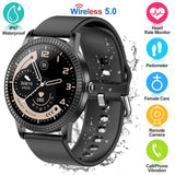Smartwatch Fitness Tracker 1.08" Touch Screen