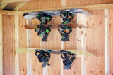 Snowboard Stud Mounted Rack
