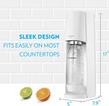 SodaStream Terra Sparkling Water Maker with CO2 and DWS Bottle