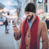 Soft Wireless Beanie Headphone Hat with V4.2 Noise Cancellation