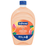 Softsoap Antibacterial Liquid Hand Soap Refill, White Tea & Berry Scented Hand Soap, 50 Ounce(Packaging May Vary)