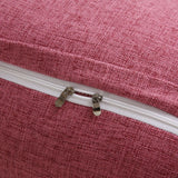 SOGA 100cm Red Triangular Wedge Bed Pillow Headboard Backrest Bedside Tatami Cushion Home Decor