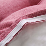 SOGA 100cm Red Triangular Wedge Bed Pillow Headboard Backrest Bedside Tatami Cushion Home Decor