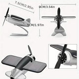 Solar Airplane Creative Car Decoration